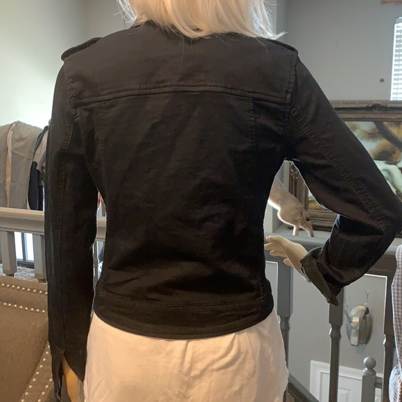 BLACK HUDON JEAN JACKET - Picture 4 of 9